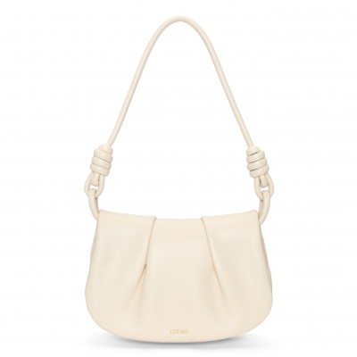 Loewe Paseo Satchel Bag in Angora Nappa Leather