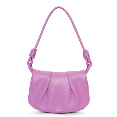 Loewe Paseo Satchel Bag in Rockrose Nappa Leather