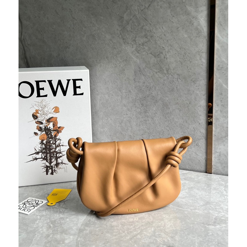 Loewe Paseo Satchel Bag in Warm Desert Nappa Leather