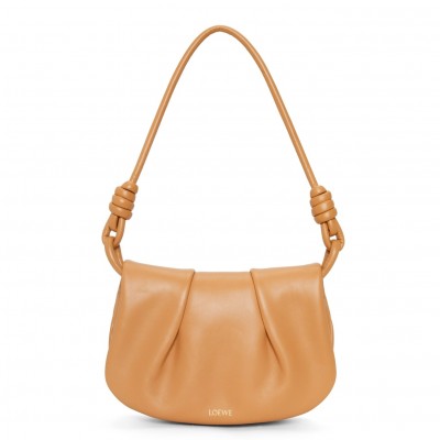 Loewe Paseo Satchel Bag in Warm Desert Nappa Leather